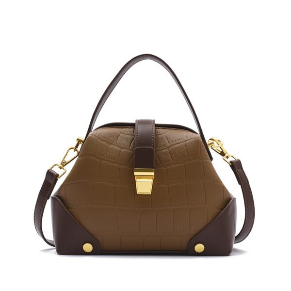 Bolso Messenger De Cuero Simple De Moda Todo Fósforo - Imagen 4