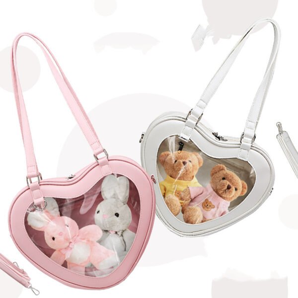 Bolso bandolera transparente Doll Love Small Pain - Imagen 2