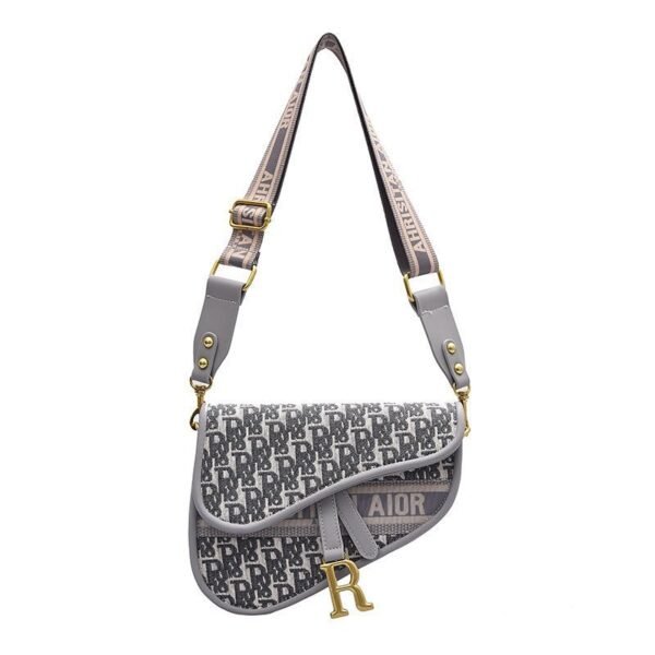 Nueva moda retro bolso de sillín bordado bandolera de hombro - Imagen 2