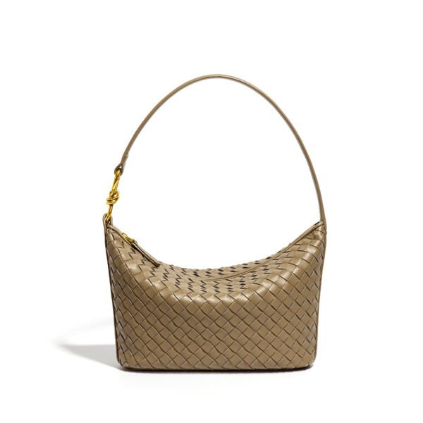 Bolso tejido a mano Bandolera de un solo hombro a la moda - Imagen 6