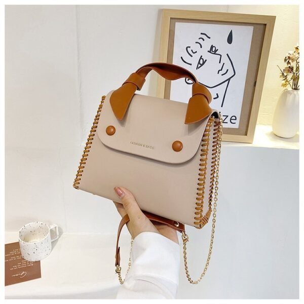 Bolso Mujer Tejido A Mano Hombro Diagonal - Imagen 10