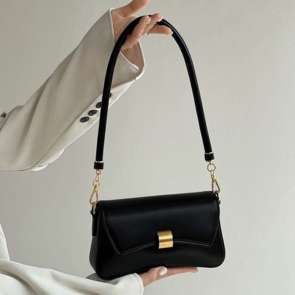 Bolso bandolera portátil retro con un solo hombro para mujer