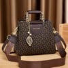 Bolso de mano con estampado de moda vintage para mujer - Imagen 2