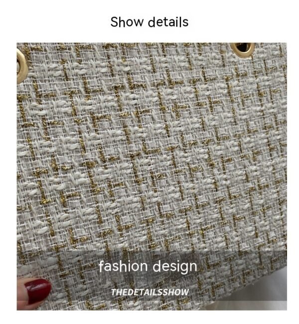 Bolso de hombro con cadena para mujer de gran capacidad - Imagen 9